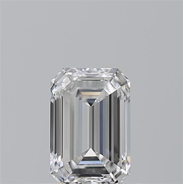 Diamante Naturale Taglio Smeraldo 0.72ct EX/VG E VVS1 - GIA - 6.22x4.24x2.76mm