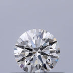 Diamante Naturale Taglio Brillante 0.41ct 3EX F VVS2 - IGI - 4.74x4.78x2.93mm
