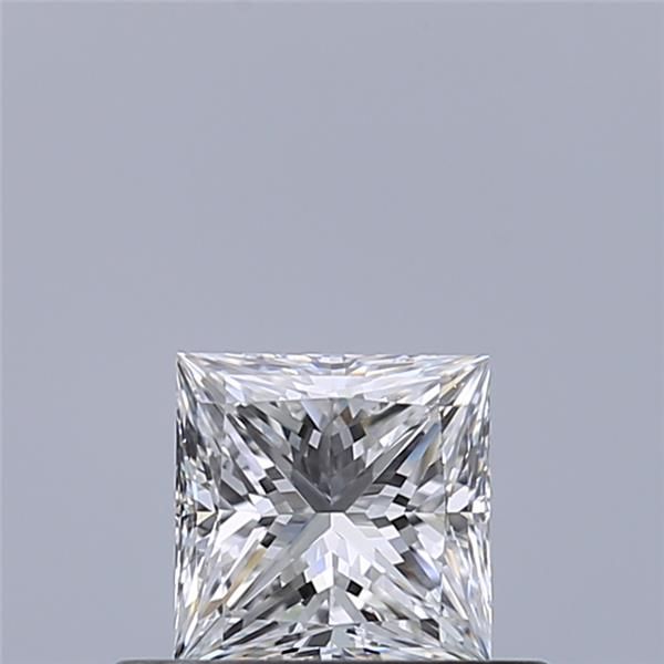 Diamante Naturale Taglio Princess 0.42ct VG/EX E VVS2 - GIA - 4.14x4.14x3.0mm