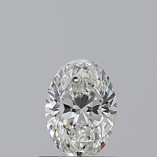 Diamante Naturale Taglio Ovale 0.58ct EX/EX F VS1 - IGI - 6.51x4.64x2.97mm