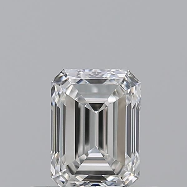 Diamante Naturale Taglio Smeraldo 0.5ct EX/EX E IF - IGI - 5.12x3.77x2.58mm