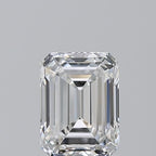 Diamante Naturale Taglio Smeraldo 1.51ct VG/EX D VVS2 - GIA - 7.36x5.49x3.78mm