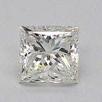Diamante Naturale Taglio Princess 0.5ct VG/EX I VS2 - GIA - 4.41x4.4x3.18mm
