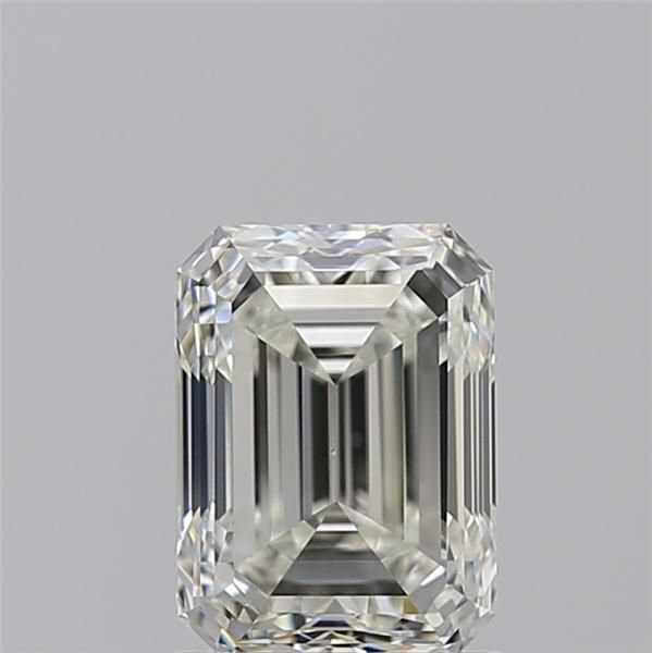 Diamante Naturale Taglio Smeraldo 1.51ct VG/EX J VS1 - GIA - 7.42x5.46x3.82mm