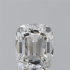 Diamante Naturale Taglio Old Miner 1ct EX/EX F VVS1 - GIA - 6.41x5.11x3.55mm