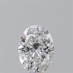 Diamante Naturale Taglio Ovale 1.09ct EX/EX D VS1 - GIA - 7.94x5.74x3.7mm