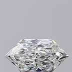 Diamante Naturale Taglio Esagonale 1ct VG/EX F VVS2 - GIA - 9.59x5.01x3.1mm
