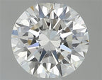 Diamante Naturale Taglio Brillante 0.5ct 3EX F VVS2 - IGI - 5.08x5.12x3.1mm