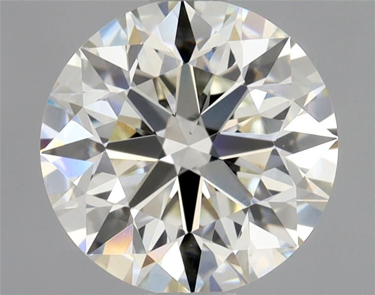 Diamante Naturale Taglio Brillante 1.3ct 3EX J VS2 - GIA - 6.95x6.89x4.36mm