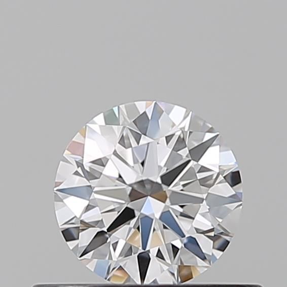 Diamante Naturale Taglio Brillante 0.4ct 3EX E IF - GIA - 4.8x4.78x2.89mm