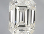 Diamante Naturale Taglio Smeraldo 0.53ct VG/G F VVS2 - IGI - 5.35x3.96x2.71mm
