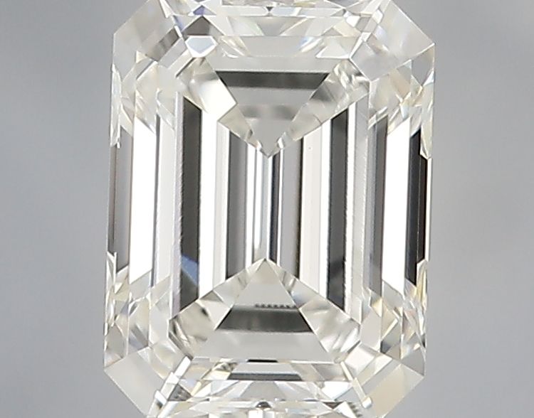 Diamante Naturale Taglio Smeraldo 0.53ct VG/G F VVS2 - IGI - 5.35x3.96x2.71mm