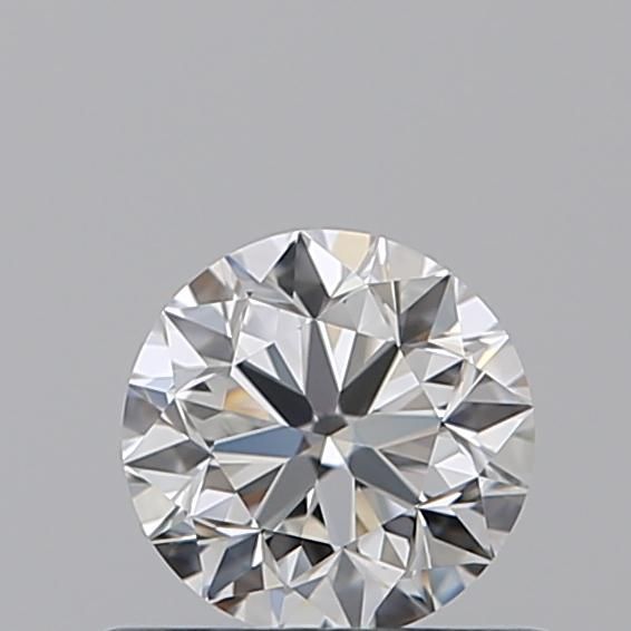 Diamante Naturale Taglio Brillante 0.5ct VG/VG/EX E VVS1 - GIA - 4.92x4.98x3.2mm