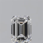 Diamante Naturale Taglio Smeraldo 0.7ct VG/EX D VS1 - GIA - 6.03x4.28x2.87mm