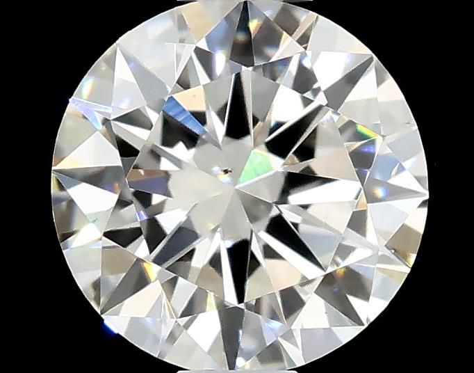 Diamante Naturale Taglio Brillante 0.4ct VG/G/EX I VS2 - GIA - 4.82x4.78x2.83mm