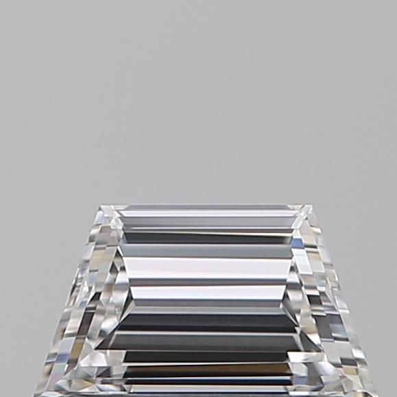 Diamante Naturale Taglio Trapezio 0.4ct VG/EX E VVS1 - GIA - 6.04x3.45x2.31mm
