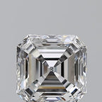 Diamante Naturale Taglio Asscher 1.3ct EX/EX F VS1 - GIA - 6.22x6.16x3.94mm