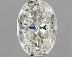 Diamante Naturale Taglio Ovale 1ct EX/EX H VVS2 - IGI - 7.65x5.42x3.51mm