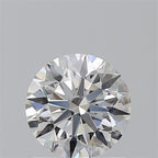 Diamante Naturale Taglio Brillante 1.1ct 3EX F VS1 - GIA - 6.55x6.57x4.11mm