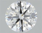 Diamante Naturale Taglio Brillante 0.56ct 3EX D VVS1 - IGI - 5.26x5.3x3.26mm
