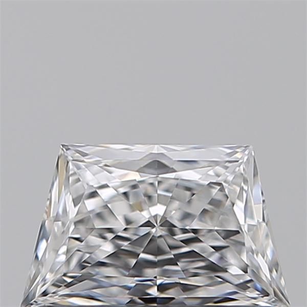 Diamante Naturale Taglio Trapezio 0.5ct VG/EX D VVS2 - GIA - 6.51x3.99x2.52mm