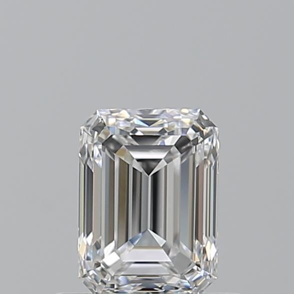 Diamante Naturale Taglio Smeraldo 0.7ct VG/EX D VVS1 - GIA - 5.67x4.18x2.95mm