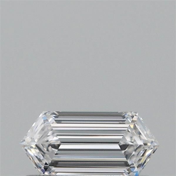 Diamante Naturale Taglio Esagonale 0.31ct EX/EX D VS1 - GIA - 6.36x3.02x1.83mm