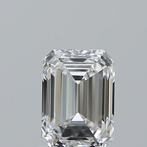 Diamante Naturale Taglio Smeraldo 1ct VG/VG E IF - GIA - 6.57x4.76x3.26mm