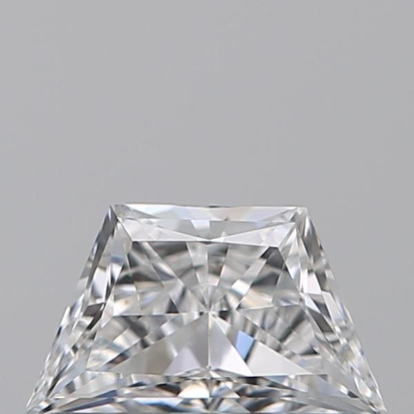 Diamante Naturale Taglio Trapezio 0.39ct VG/EX D VVS2 - GIA - 6.33x3.7x2.43mm