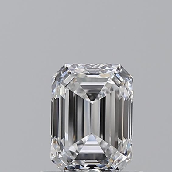 Diamante Naturale Taglio Smeraldo 0.81ct EX/EX D VVS2 - GIA - 5.99x4.43x3.11mm