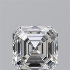 Diamante Naturale Taglio Asscher 0.78ct EX/EX F VS1 - GIA - 5.08x5.08x3.39mm