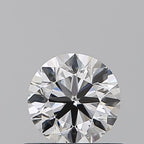 Diamante Taglio Brillante 0.5ct VG/VG/EX E VVS1 - IGI - 4.97x5.02x3.14mm