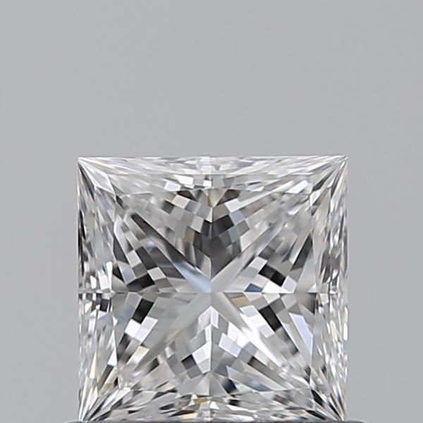 Diamante Naturale Taglio Princess 0.7ct EX/EX E VVS1 - GIA - 5.08x5.03x3.39mm