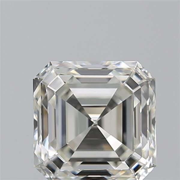 Diamante Taglio Smeraldo Quadrato 1.6ct VG/EX J VVS1 - GIA - 6.39x6.39x4.33mm
