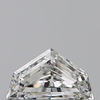 Diamante Naturale Taglio Scudo 0.41ct EX/EX I IF - GIA - 6.48x3.83x2.53mm