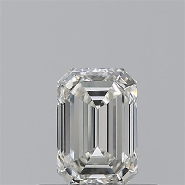 Diamante Naturale Taglio Smeraldo 0.5ct EX/EX F VVS2 - IGI - 5.42x3.65x2.56mm