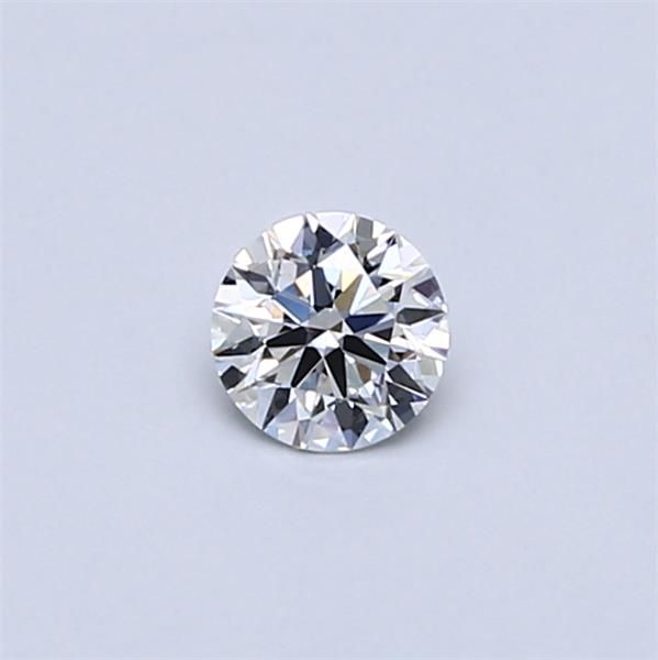 Diamante Taglio Brillante 0.23ct EX/VG/EX E VVS1 - GIA - 3.97x3.95x2.43mm
