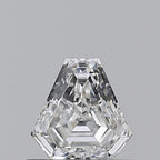 Diamante Naturale Taglio Scudo 0.55ct EX/VG E IF - GIA - 5.43x5.38x2.81mm