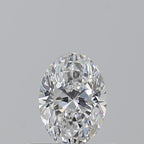 Diamante Naturale Taglio Ovale 0.5ct EX/EX D VVS2 - IGI - 6.05x4.34x2.86mm