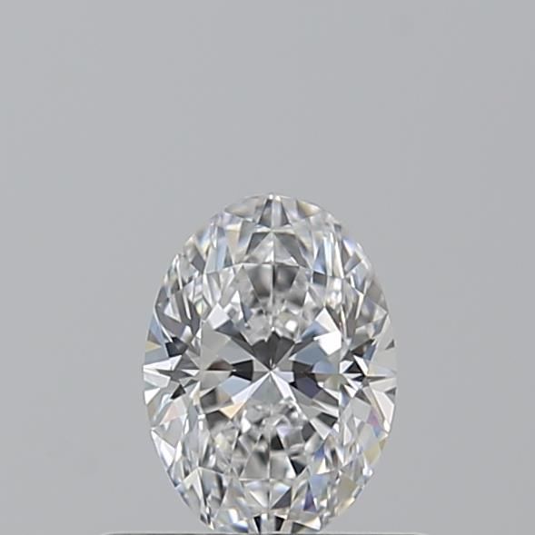 Diamante Naturale Taglio Ovale 0.5ct EX/EX D VVS2 - IGI - 6.05x4.34x2.86mm
