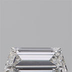 Diamante Naturale Taglio Trapezio 0.32ct EX/VG E VVS2 - GIA - 7.03x2.74x1.82mm