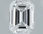 Diamante Naturale Taglio Smeraldo 0.51ct VG/EX D VVS1 - GIA - 5.18x3.87x2.67mm