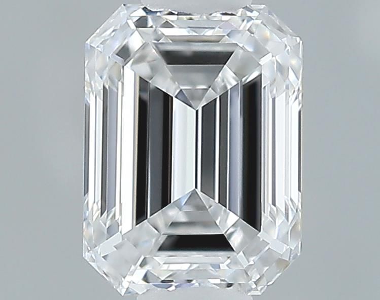Diamante Naturale Taglio Smeraldo 0.51ct VG/EX D VVS1 - GIA - 5.18x3.87x2.67mm