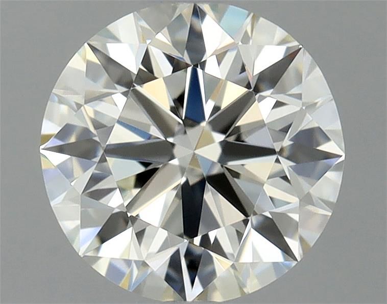 Diamante Naturale Taglio Brillante 0.5ct EX/VG/EX J VS1 - GIA - 5.05x4.99x3.15mm