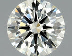 Diamante Naturale Taglio Brillante 0.6ct EX/EX/VG J VVS1 - IGI - 5.45x5.5x3.25mm