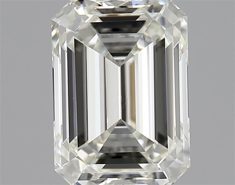 Diamante Naturale Taglio Smeraldo 1.21ct VG/EX J VVS1 - GIA - 6.98x5.03x3.42mm