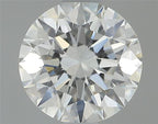 Diamante Naturale Taglio Brillante 0.6ct 3EX E VVS1 - IGI - 5.38x5.43x3.33mm