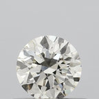 Diamante Naturale Taglio Brillante 0.4ct 3EX J VS2 - IGI - 4.66x4.69x2.92mm