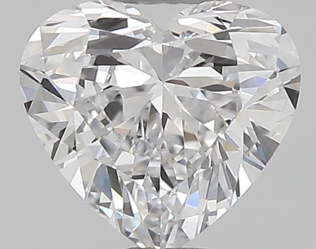 Diamante Naturale Taglio Cuore 0.45ct VG/EX D IF - GIA - 4.93x5.37x2.92mm