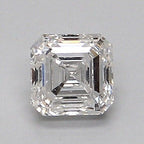 Diamante Naturale Taglio Asscher 0.52ct VG/VG F VS1 - GIA - 4.4x4.33x2.93mm